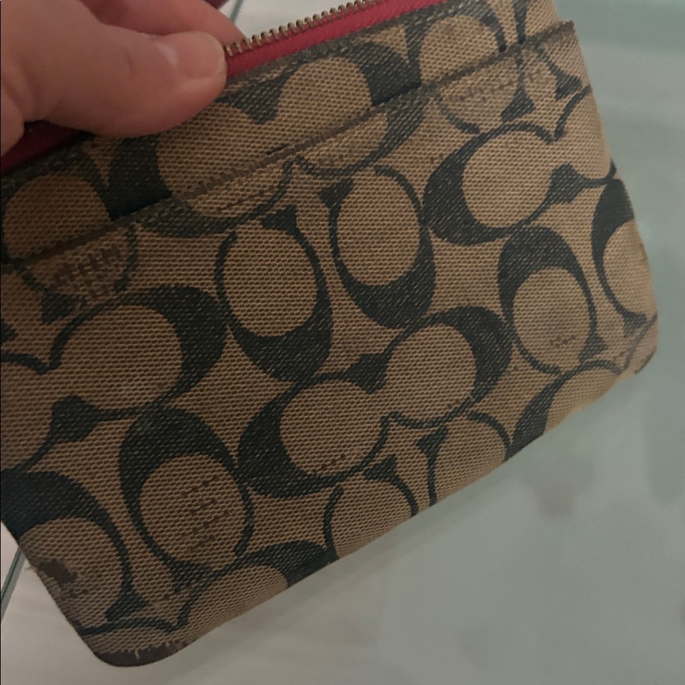 Coach Leather Wristlet wallet - Picture 6 of 8